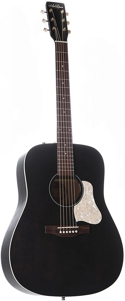 Art & Lutherie Americana Acoustic Guitar | Faded Black, 045587