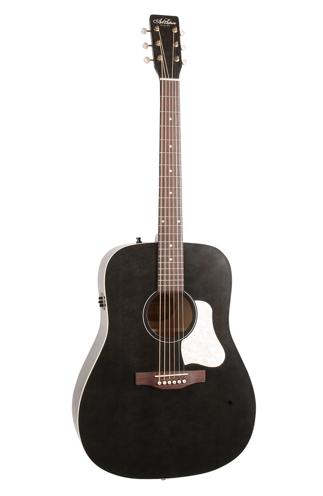 Art & Lutherie Americana Dreadnought Acoustic-Electric Guitar Faded Black, 042470