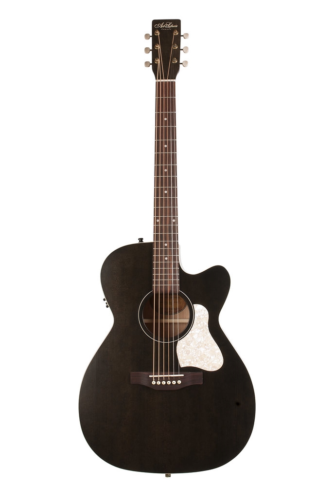 Art & Lutherie Legacy CW QIT Acoustic-Electric Guitar Faded Black, 042371