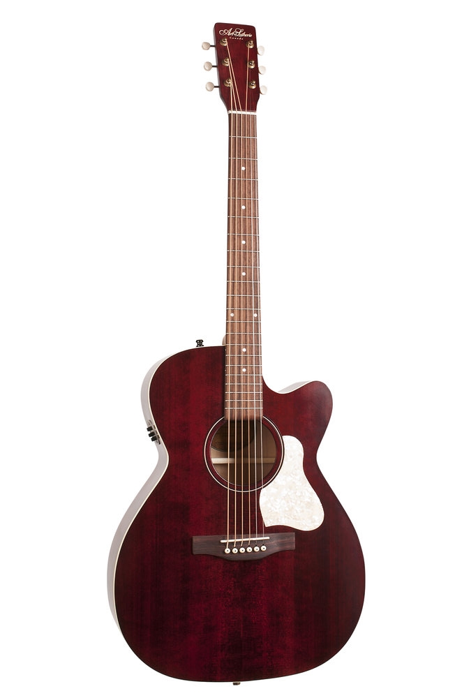 Art Lutherie Legacy CW QIT Concert A/E Guitar Tennessee Red, 042357