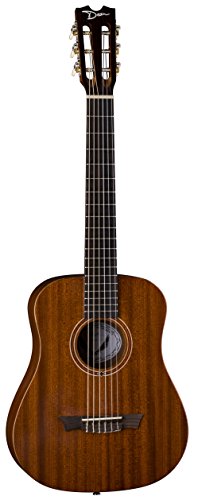 Dean FLY NYL MAH Travel Acoustic Guitar with Gigbag