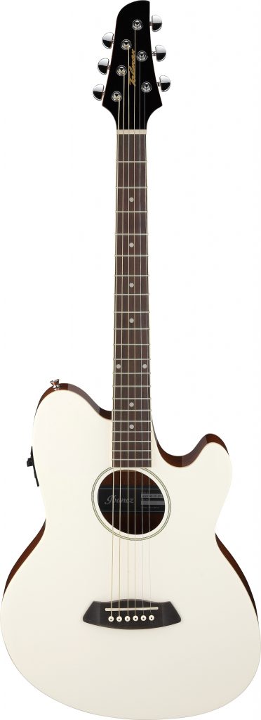 Ibanez TCY10E Talman Acoustic-Electric Guitar, Ivory