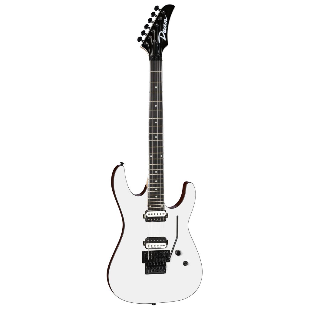 Dean Modern 24 Floyd Select Classic White Electric Guitar, MD24 F CWH