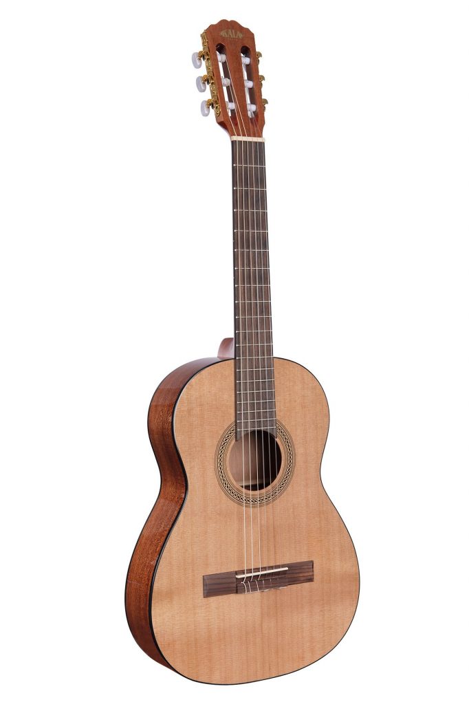Kala KA-GTR-NY23 Cedar Top Mahogany Nylon String 3/4 Size Classical Guitar