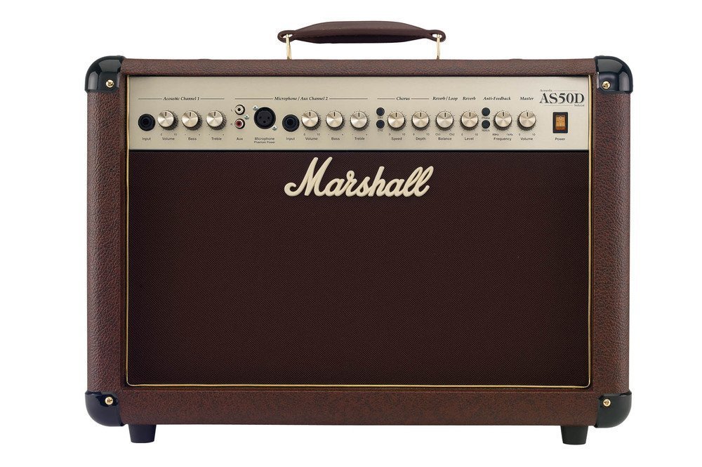 Marshall AS50D 50w 2x8 Acoustic Guitar Combo Amp, AS50D