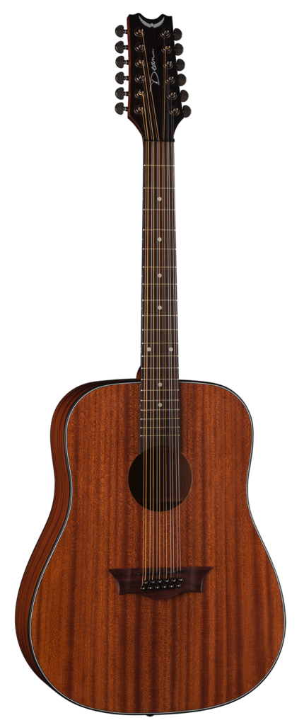 Dean Guitars AXS Series Dreadnought 12 String Acoustic Guitar, Mahogany Body, AX D12 MAH