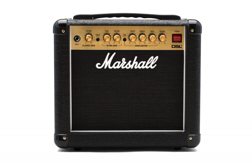 Marshall DSL Series 1 Watt Guitar Combo Amp, Reverb, DSL1CR