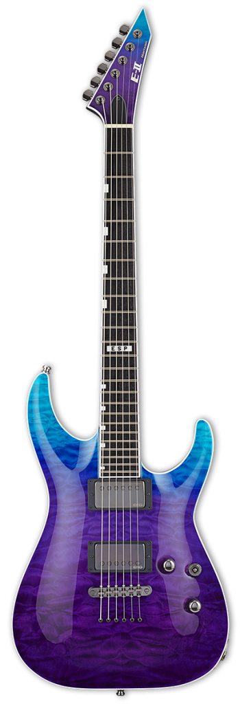 ESP E-II Horizon NT-II Blue-Purple Gradation BPG Electric Guitar + Hard Case NT