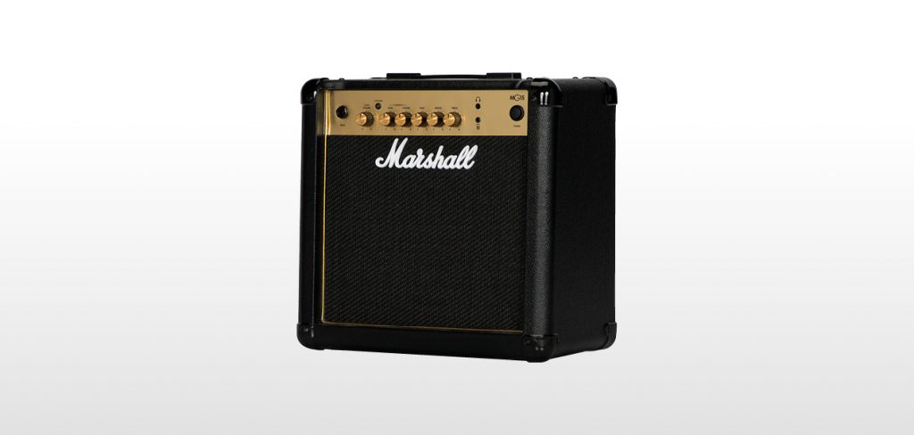 Marshall Amps Guitar Combo Amplifier,15-watt 1x8, MG15G