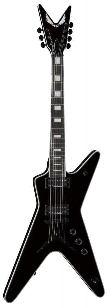 Dean ML Select 7 String Electric Guitar, Classic Black, ML SEL 7 CBK