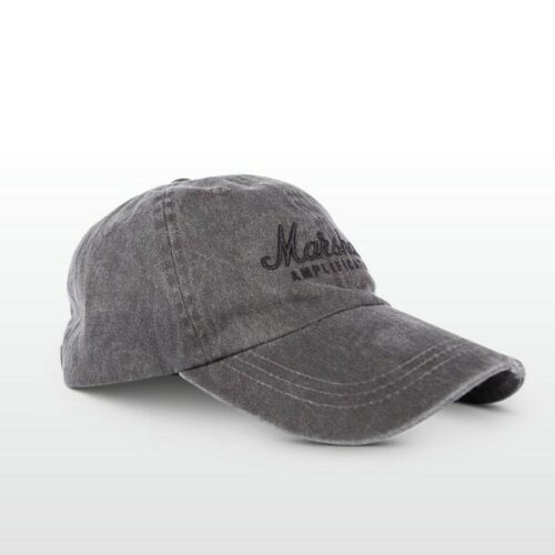 Marshall Amps Baseball Cap, One Size Fits Most, Grey
