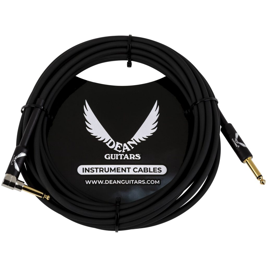 Dean Guitars Instrument Cable 25ft Right-Straight
