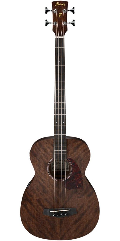 Ibanez PCBE12MHOPN 4-String Acoustic Bass Guitar, Open Pore Natural