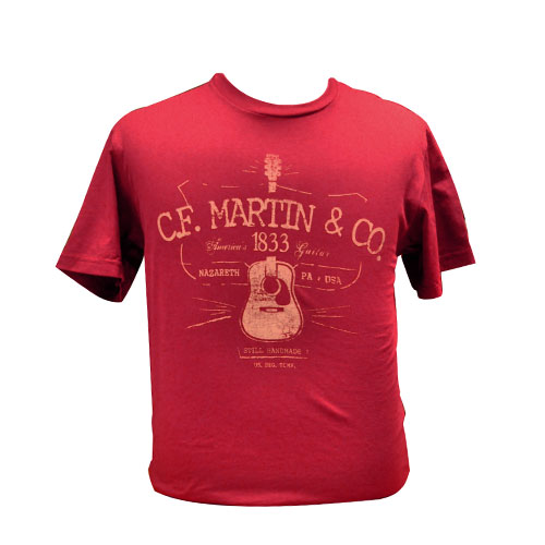 Martin Guitars D-28 Logo Tee Shirt - Large