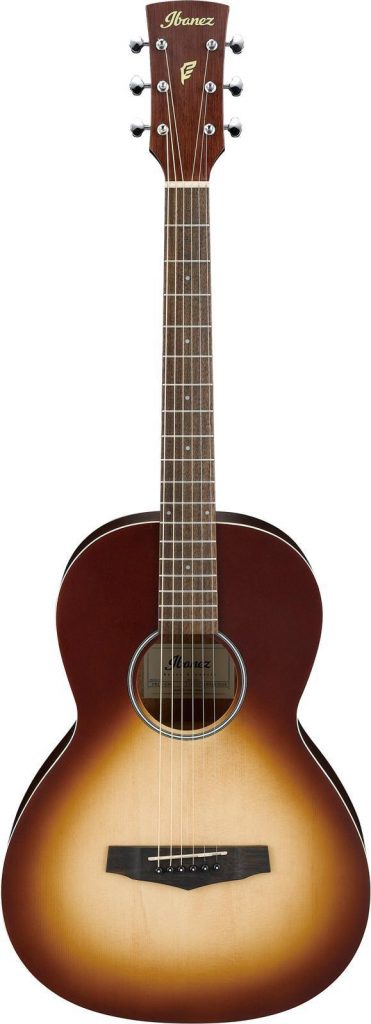 Ibanez PN19ONB Brown Vintage Sunburst Parlor Acoustic Guitar, New!