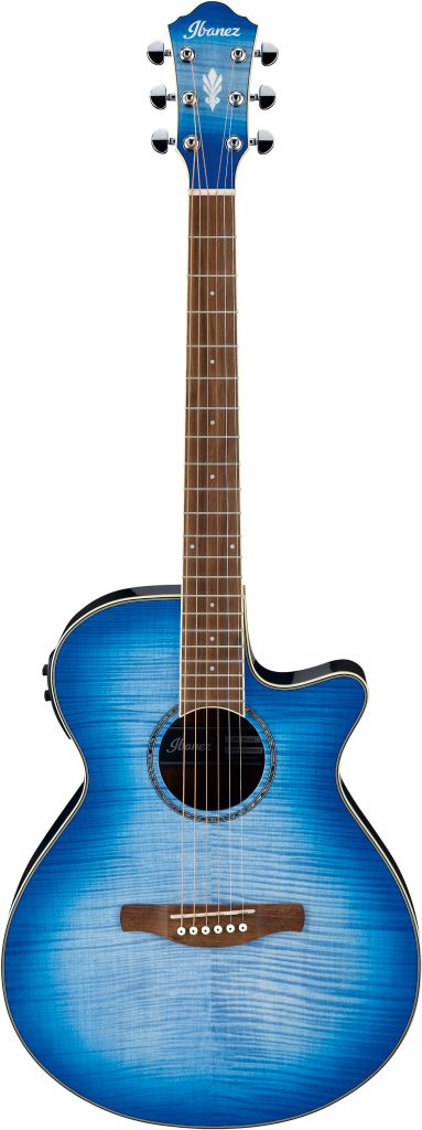 Ibanez AEG19IIOBB Acoustic Electric Guitar In Ocean Blue Burst