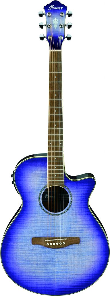 Ibanez AEG19IIPIB Acoustic Electric Guitar in Purple Iris Burst