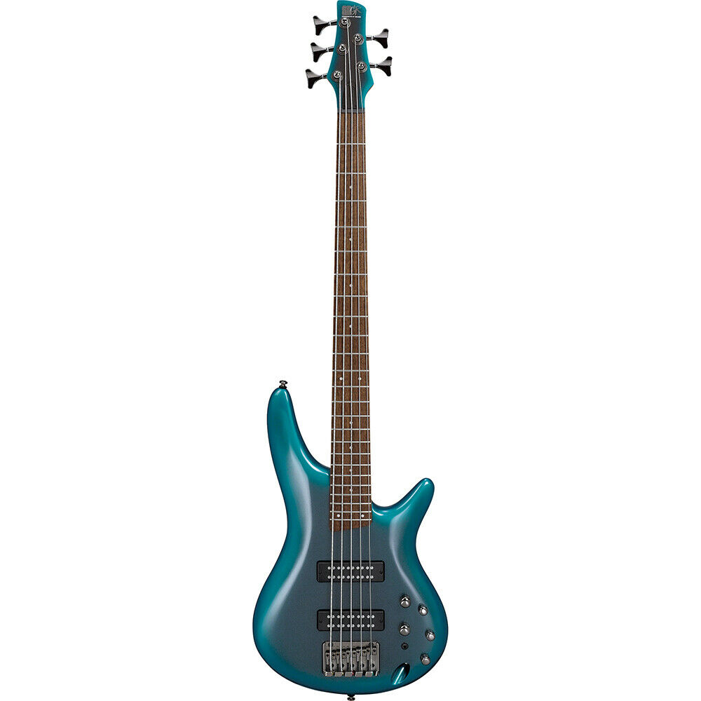 Ibanez SR305ECUB SR Standard 5-String Bass Guitar, Cerulean Aura Burst