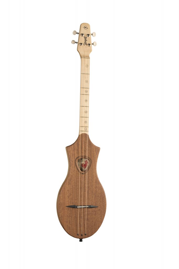 Seagull Merlin G Mahogany Dulcimer Guitar 4-String Diatonic Acoustic Instrument
