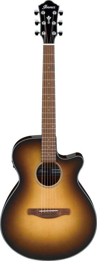 Ibanez AEG50DHH Acoustic Electric Guitar In Dark Honey Burst High Gloss