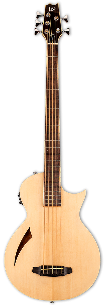 ESP LTD TL-5 - Natural 5-string Acoustic-electric Bass with Mahogany Body