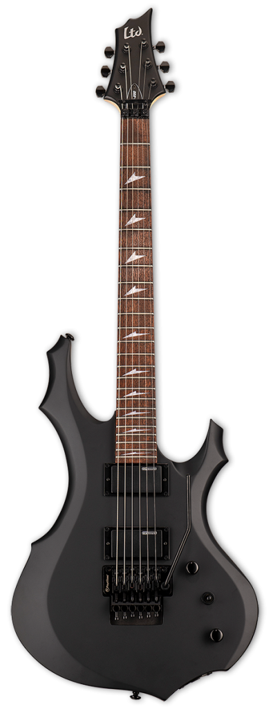 ESP LTD LF-200 Electric Guitar Black Satin
