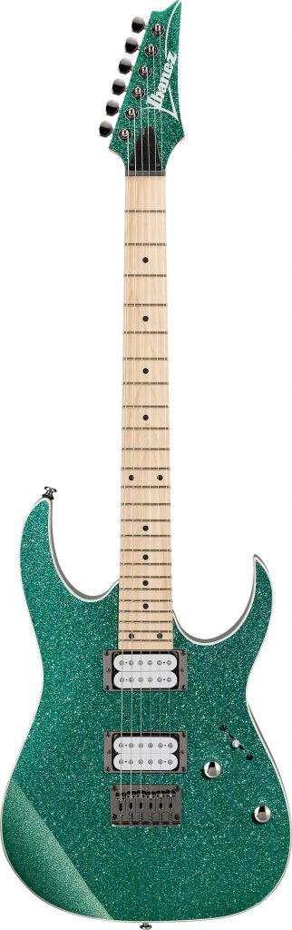 Ibanez RG421MSP 6 String Electric Guitar, Turquoise Sparkle