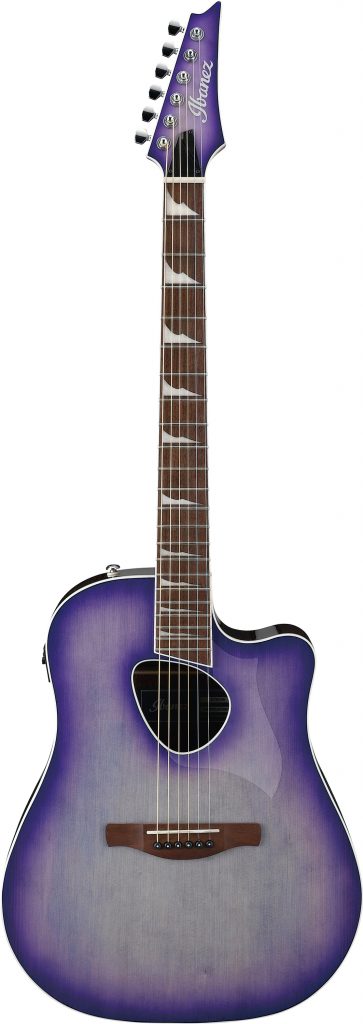 Ibanez ALT30PIB ALTSTAR Acoustic-Electric Guitar Purple Iris Burst Gloss