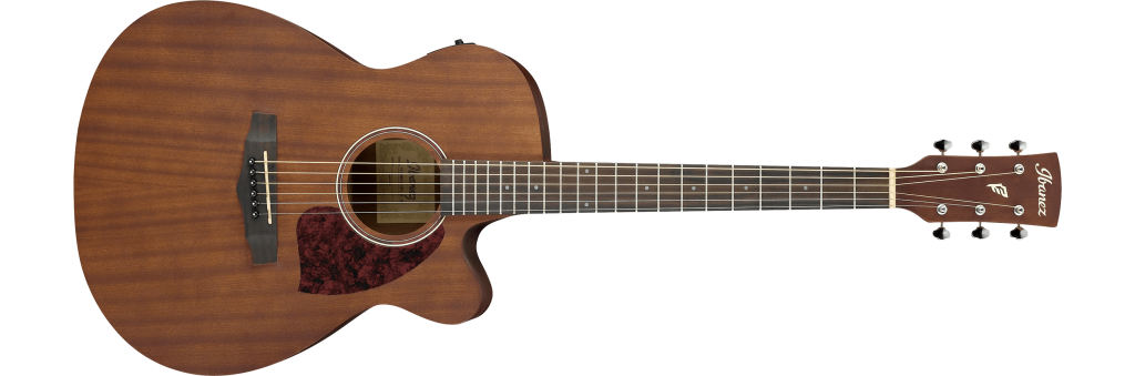 Ibanez Performance Grand Concert Acoustic-Electric Guitar, Open Pore Natural