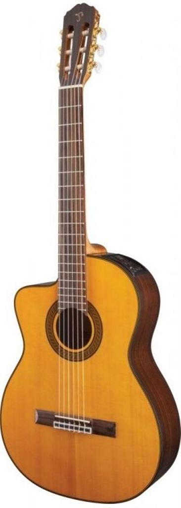 Takamine Lefty GC5CELH-NAT Acoustic Electric Classical Cutaway Guitar, GC5CELHNAT