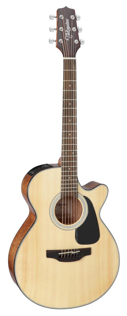 Takamine GF30CE-NAT FXC Cutaway Acoustic-Electric Guitar, Natural, GF30CENAT
