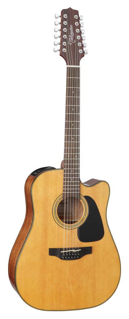 Takamine GD30CE-12NAT Dreadnought 12-String Cutaway Acoustic-Electric Guitar, GD30CE12NAT