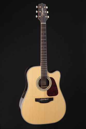 Takamine GD90CE-ZCN Dreadnought Cutaway Acoustic-Electric Guitar, Ziricote Back
