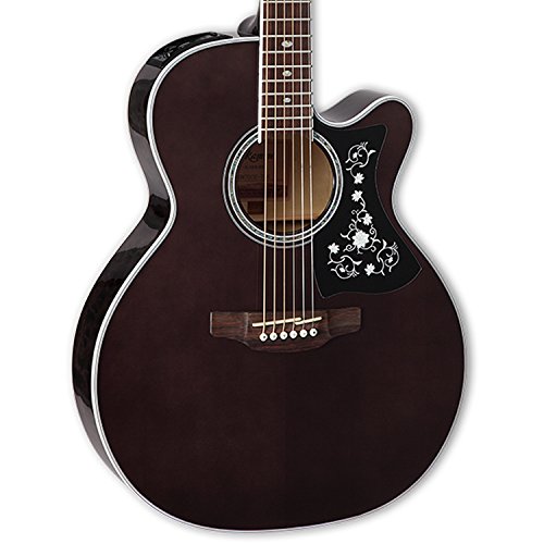 Takamine GN75CE TBK NEX Cutaway Acoustic-Electric Guitar, Transparent Black, GN75CETBK