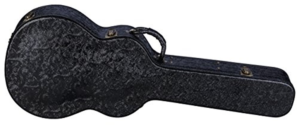 Luna HS FP Tooled Leather Hard Case for Folk & Parlor Series Guitar