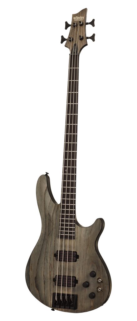 Schecter 1319 C-4 Apocalypse EX 4-String Bass Guitar, Rust