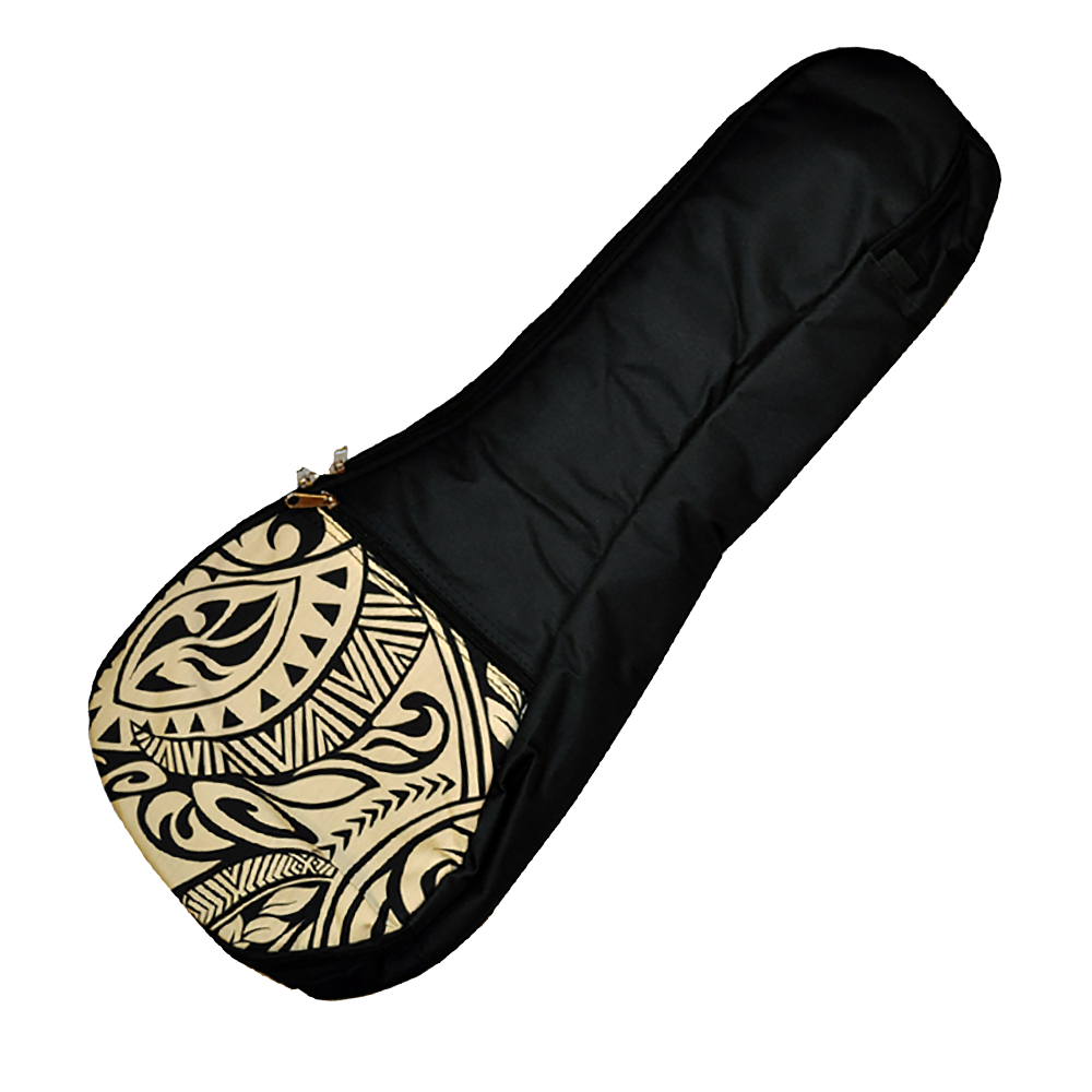Kala UB-CR Hawaiian Pattern Gig Bag for Soprano Ukuleles