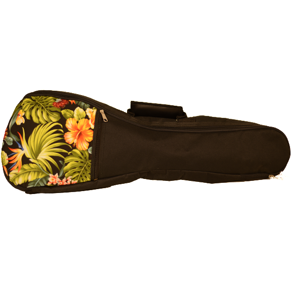 Kala UB-FL-T Floral Hawaiian Pattern Gig Bag for Tenor Ukuleles