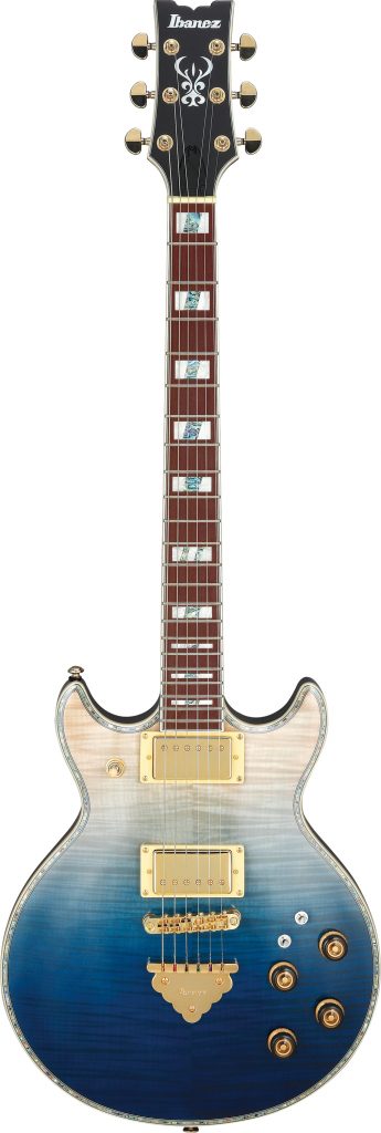 Ibanez AR420 AR Standard Electric Guitar, Transparent Blue Gradation