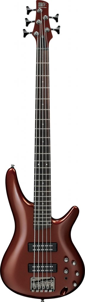 Ibanez SR305ERBM SR Standard 5-String Bass Guitar, Root Beer Metallic