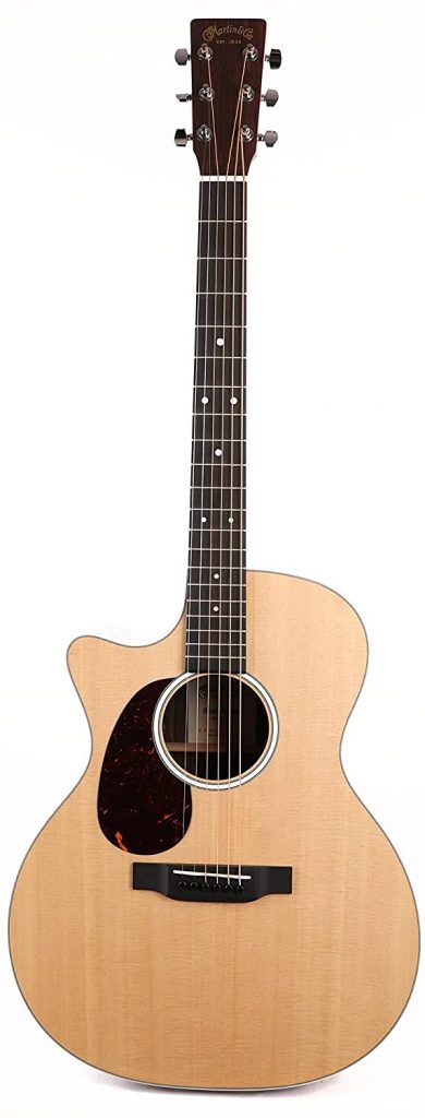 Martin GPC -13EL Ziricote Fine Veneer Acoustic-Electric LEFT Handed Guitar Natural
