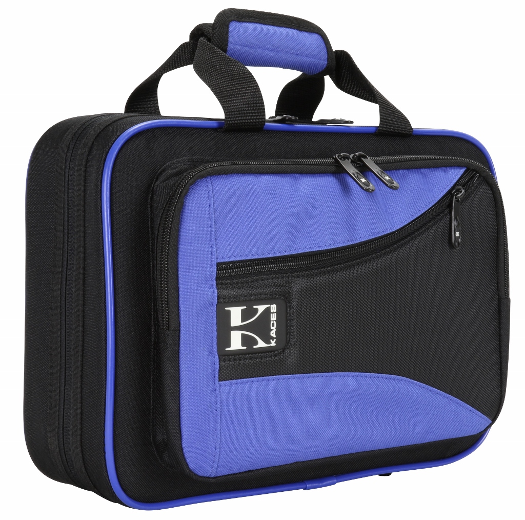 Kaces KBO-CLBL Lightweight Hardshell Clarinet Case, Blue