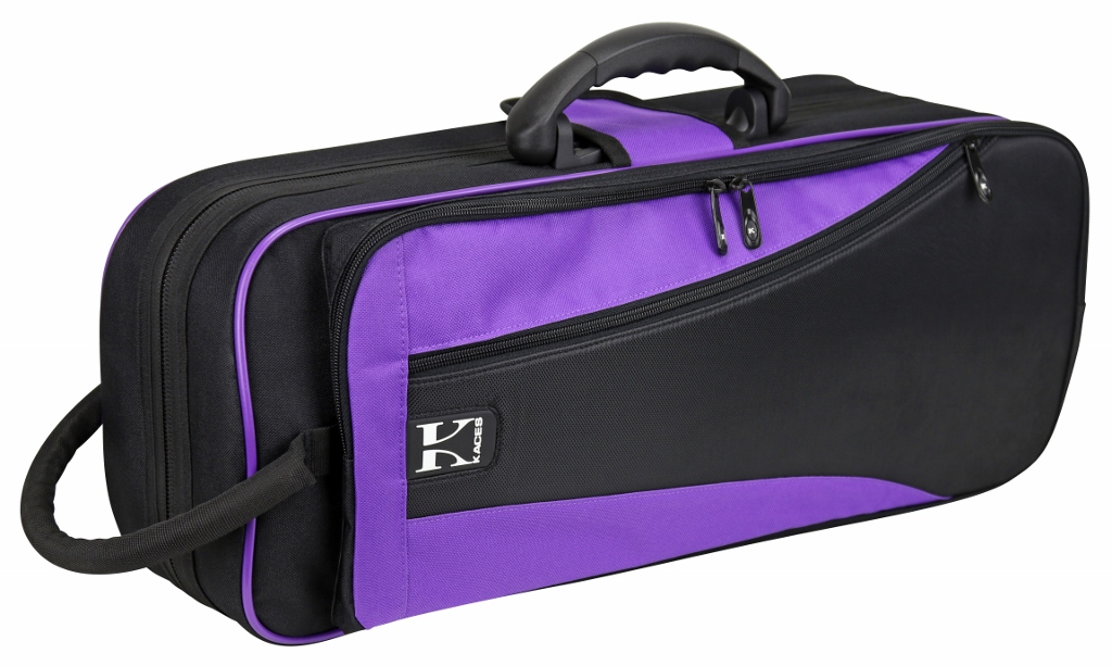 Kaces KBO-TRPP Lightweight Hardshell Trumpet Case, Purple