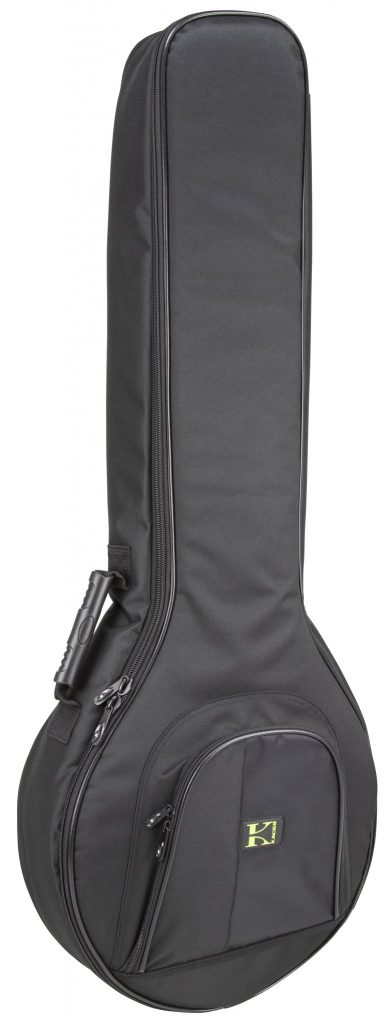 Kaces Banjo Bag, Luggage-Grade Nylon, Dense Padding, Shoulder Strap, KBBU