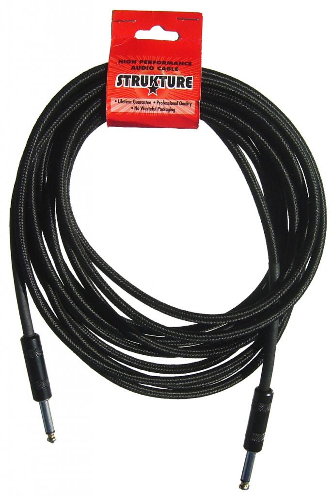 Stukture 1/4' Woven Instrument Cable, 18'6', SC186W