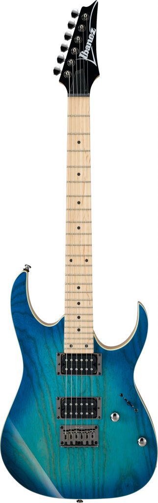 Ibanez RG Standard RG421AHM 6 String Solidbody Electric Guitar, Blue Moon Burst