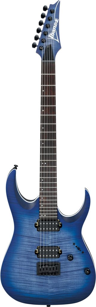 Ibanez RGA42FMBLF RGA Standard Electric Guitar - Blue Lagoon Burst Flat