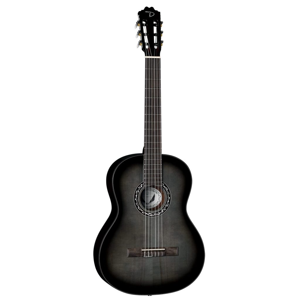Dean EC BKB Espana Classical Nylon Full Size Guitar, Black Burst