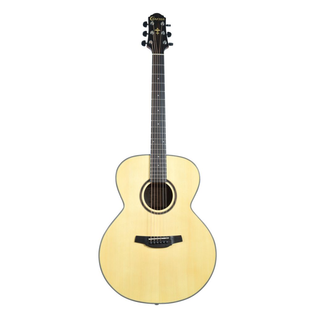 Crafter Silver Series 250 Jumbo  Acoustic Guitar, Natural, HJ250-N