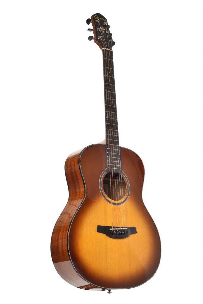 Crafter Silver Series 250 Orchestra  Acoustic Guitar, Brown Sunburst, HT250-BRS